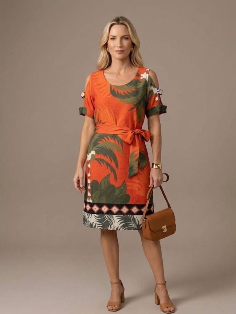 vestido liluk modas estampado